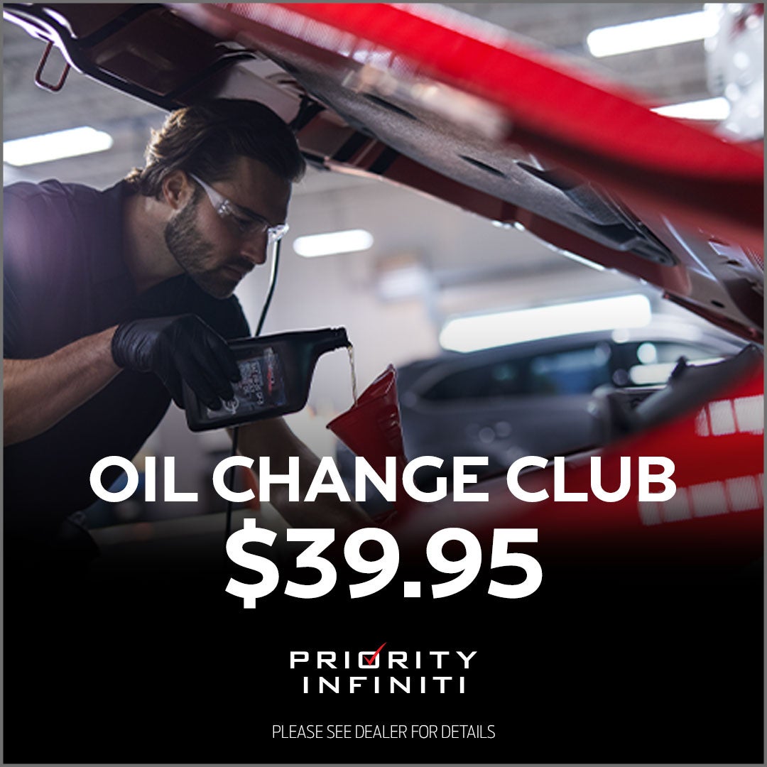 Buy 4 Oil Changes & Get the 5th FREE! | Priority INFINITI of Greenbrier ...